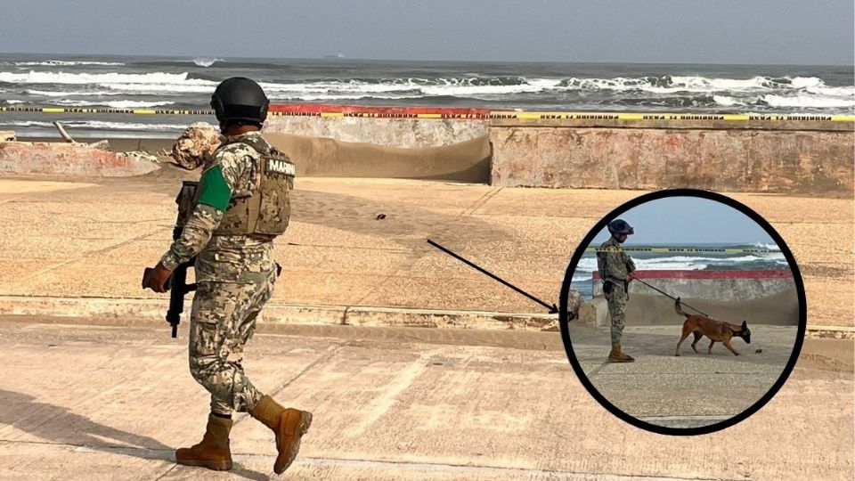 Artefacto explosivo en el malecón costero de Coatzacoalcos, Veracruz