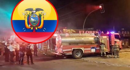 Violencia en Ecuador: incendio "terrorista" en discoteca deja 2 muertos