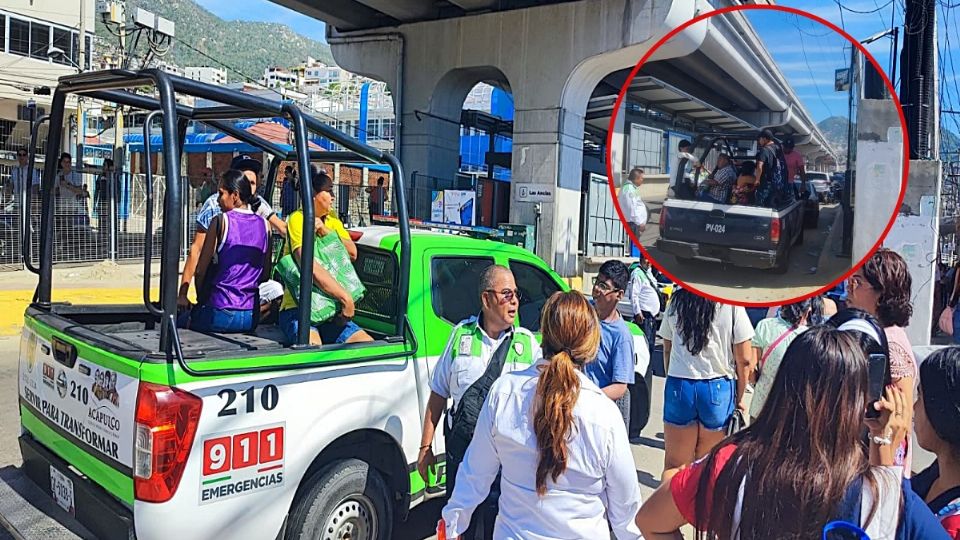 La alcaldesa instruyó a la policía municipal para transportar a personas a sus destinos