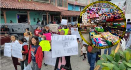 En región indígena de Hidalgo se "rebelan" contra comercios extranjeros