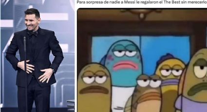 Messi gana el premio The Best y los memes ¿dicen que es injusto?