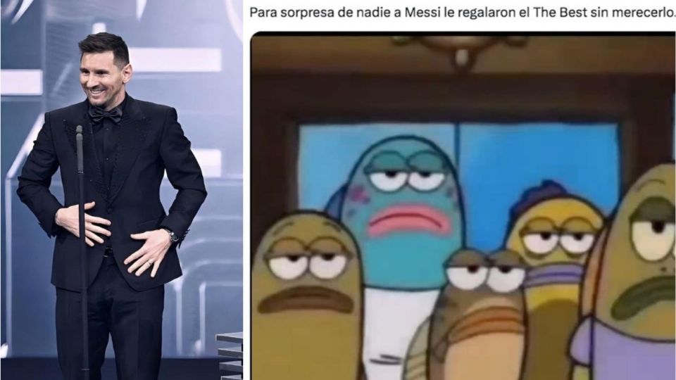 Los memes sobre Messi y el premio The Best