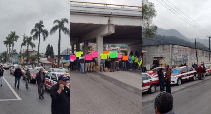 Se paraliza Córdoba: taxistas del centro del estado cierran accesos a la ciudad | VIDEO