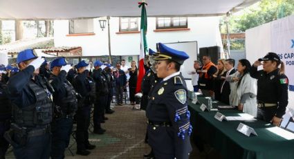 Reconocen a 107 policías de Coyoacán por fortalecer sus capacidades en derechos humanos