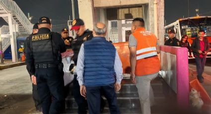Metro Pantitlán: Fallece hombre en escaleras; indican posible caída
