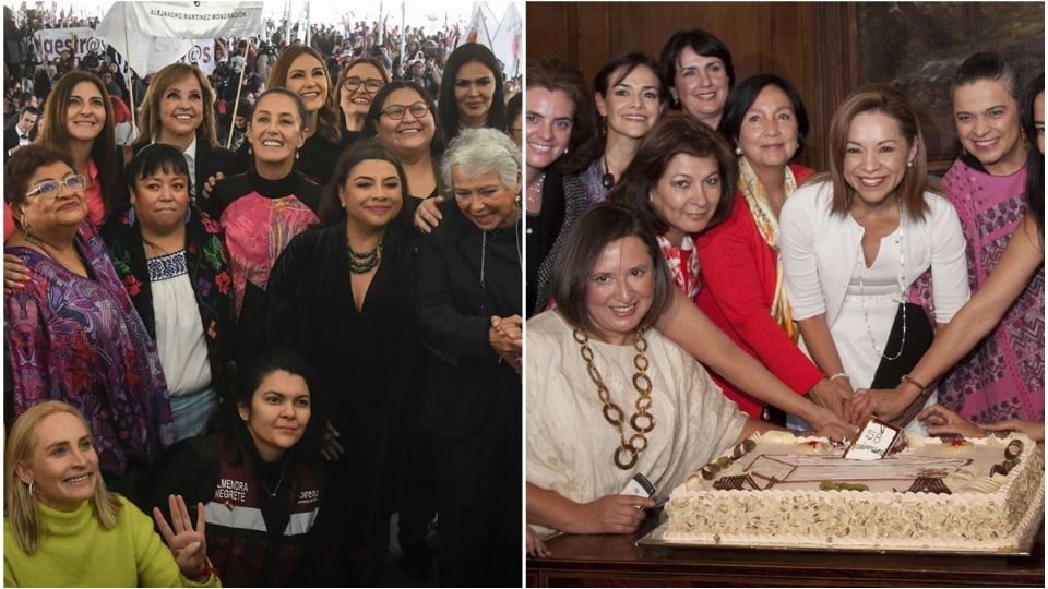 Mujeres de la política mexicana.