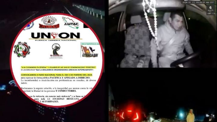 Inseguridad en carreteras: Transportistas llaman a paro nacional en esta fecha