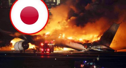 Japón: Las imágenes del choque de aviones que deja 5 muertos