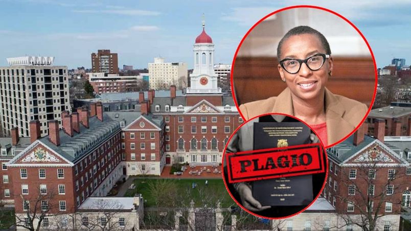 Cabeza: Plagio en Harvard: Señalan a presidenta y la universidad la protege