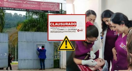 Clausuran universidad en Coatepec; AMLO alertó por maestrías "patito" en cirugía estética