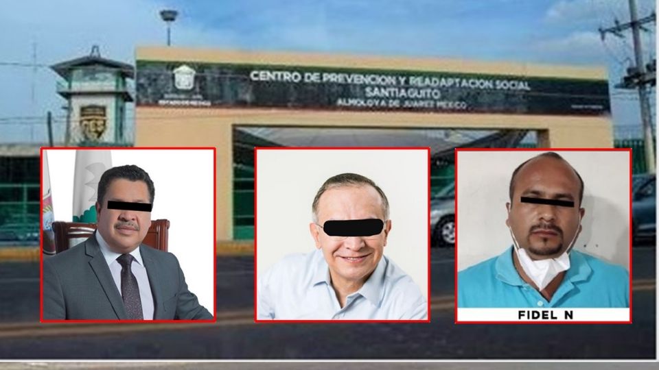 Los tres ex alcaldes del Edomex que residen en el penal de Almoloya de Juárez