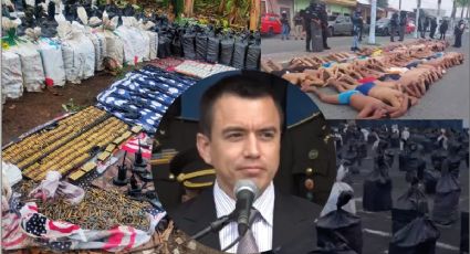 Ecuador: Incauta 22 toneladas de cocaína; modifica toque de queda y detienen a 68 pandilleros