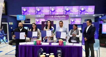 Álvaro Obregón y Cinépolis firman convenido para la instalación de tres nuevos Puntos Violeta