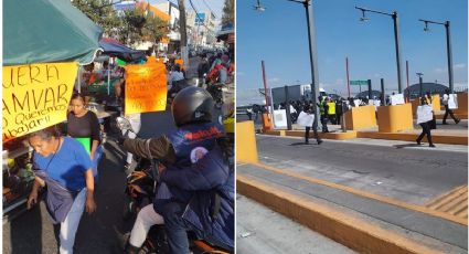 ¿Por qué hubo dos bloqueos en la México-Pachuca este martes?