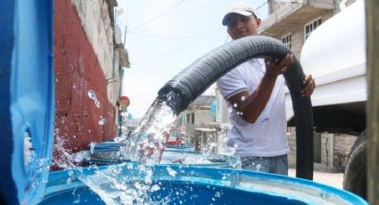 Crisis de agua en CDMX: En 60 colonias de 4 alcaldías dependen 100% de las pipas
