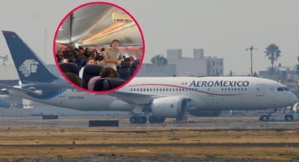 Aeroméxico: pasajeros viven 4 horas de pánico encerrados y sin agua | VIDEO