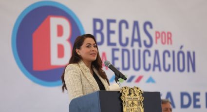 Anuncia Tere Jiménez más de 30 millones para becas educativas