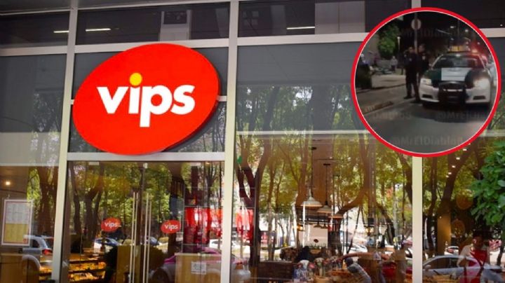 Comensal muere tras resbalar en rampa en un restaurante Vips en la Cuauhtémoc