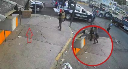 Policías de Celaya "siembran" granada y fingen atentado | VIDEO