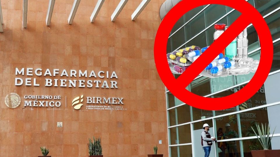 Aspecto de la Megafarmacia ubicada en Huehuetoca, Estado de México.