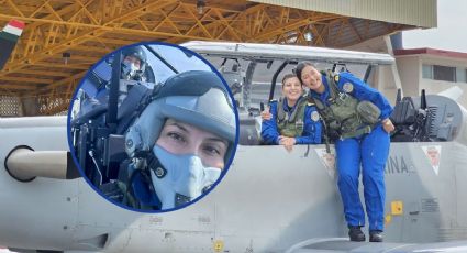 Piloto veracruzana vuela en primera misión de vigilancia conformada por mujeres