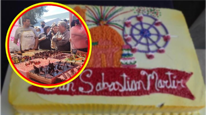 Ya viene la feria en este municipio de Hidalgo donde regalan cientos de kilos de pastel
