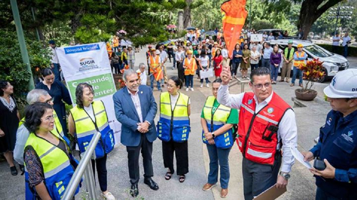 UV se sumó al Simulacro Nacional 2024