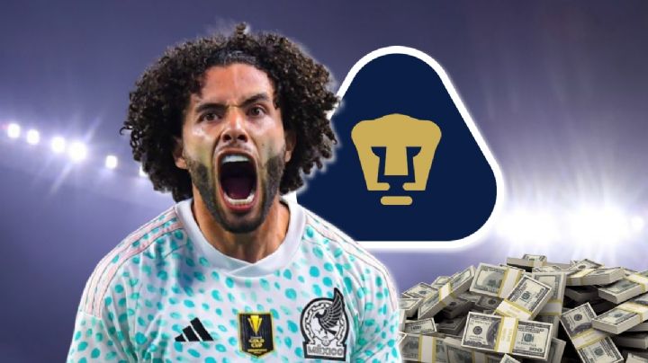 El Chino Huerta jugaría vs Estados Unidos y el millonario premio que se llevarían los Pumas