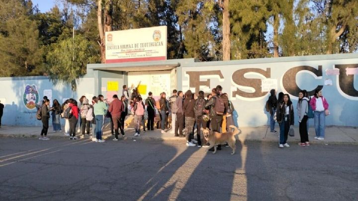 ¿Por qué no hay clases en la Escuela Normal de Teotihuacán?