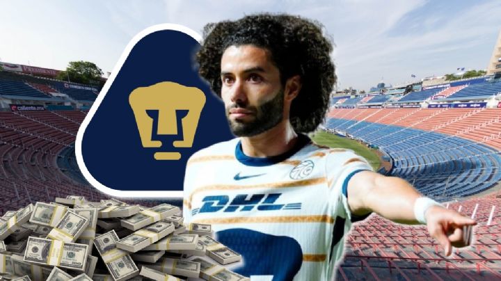 El nuevo valor del Chino Huerta, gracias a los Pumas