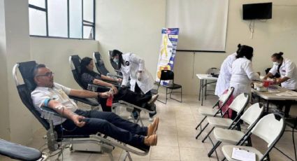 100 personas donan sangre para niños con cáncer en Celaya