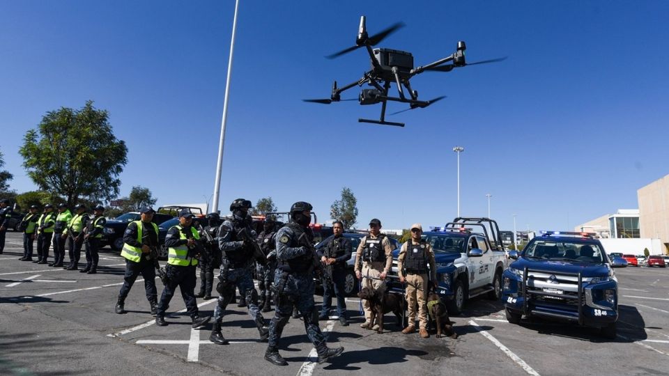 Fuerzas de seguridad en el Edomex