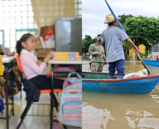 Por lluvias, no habrá clases en estos 15 municipios de Veracruz