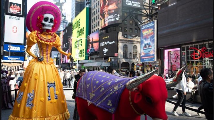 La Catrina de Aguascalientes que fascina en Nueva York