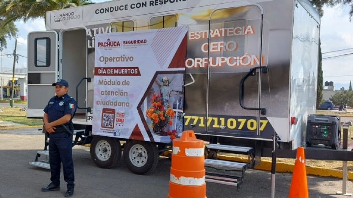 Así serán los operativos viales por Día de Muertos en Pachuca y La Reforma