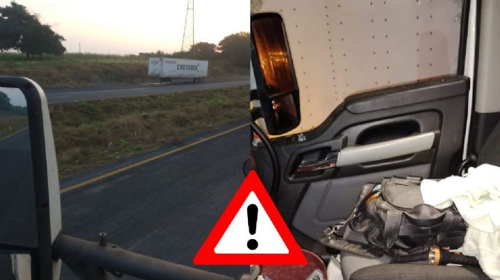 Transportistas denuncian asaltos en autopista La Tinaja - Cosamaloapan; esto sabemos