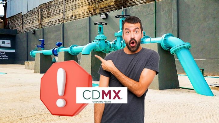 Reducción de agua: Estas son las colonias de la CDMX que se verán afectadas