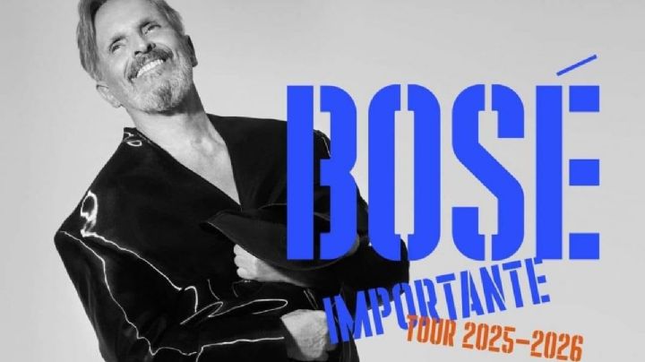 Miguel Bosé en Veracruz: esta es la fecha y precios de los boletos