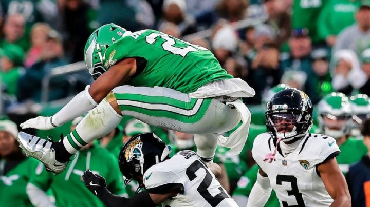 ¿La jugada del año en la NFL? El increíble salto de Saquon Barkley que impactó a todos