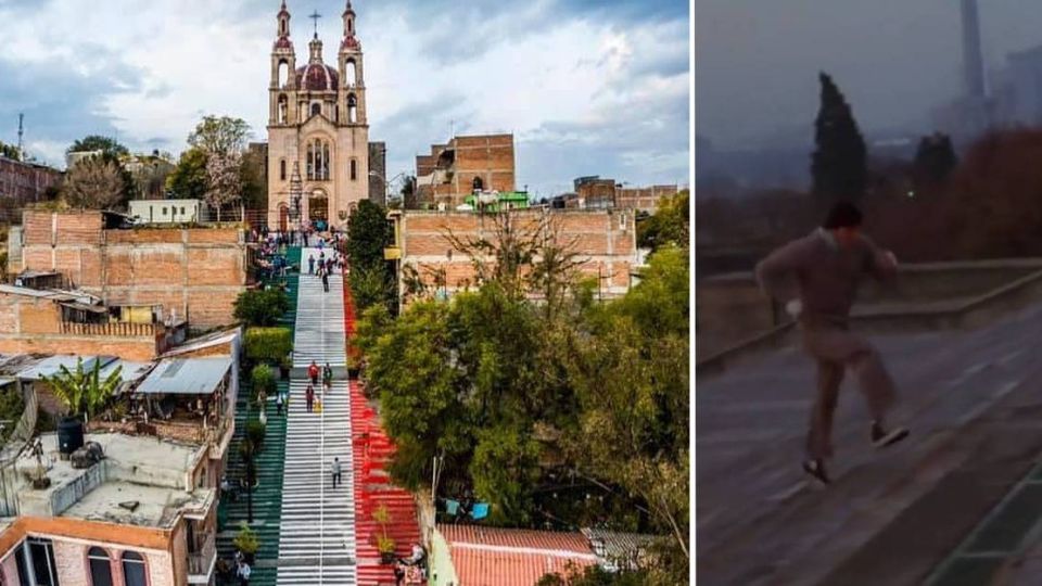 Para llegar a este templo hay que subir 135 escalones que son más de los que subió Rocky en la exitosa película.
