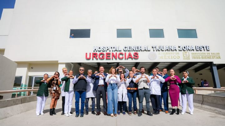 Inaugura Marina del Pilar Hospital Zona Este en Tijuana, para más de 500,000 habitantes de BC