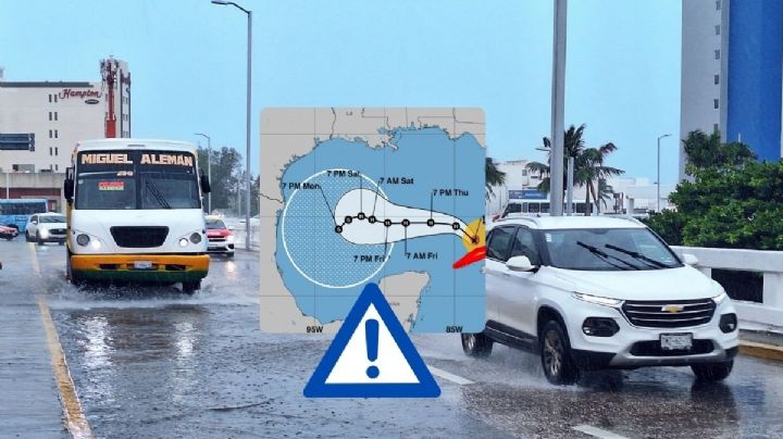 Activan alerta azul por Huracán Rafael; podría impactar en Veracruz