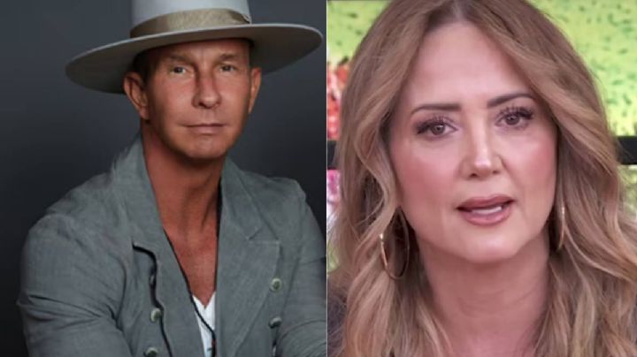 Andrea Legarreta reacciona al romance que tendría Erik Rubín con una mujer más joven que ella