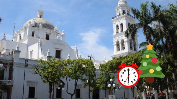 Estos son los horarios para las misas de Navidad en la catedral de Veracruz