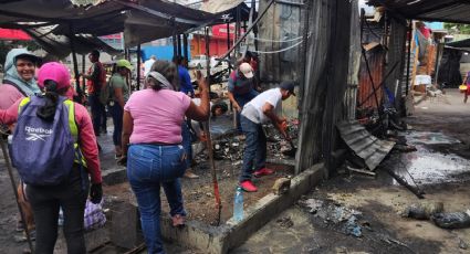 En plena Navidad, incendian por segunda vez el Mercado Central de Acapulco; hay perdidas de 3.3 mdp