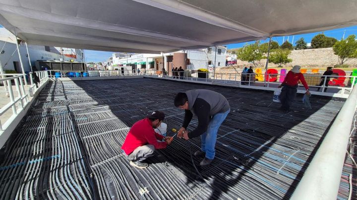 Para esta Navidad habrá 3 pistas de hielo en Pachuca y La Reforma