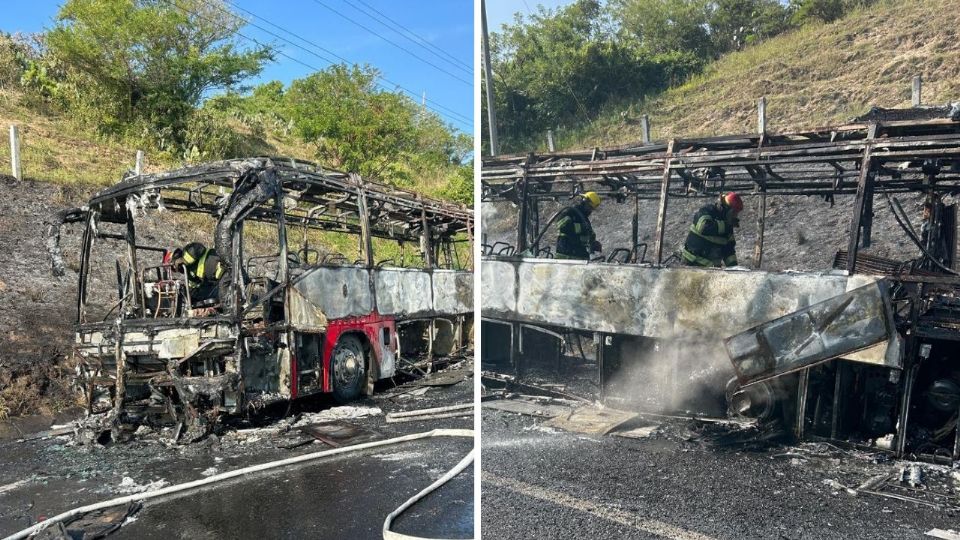 Viajaba de Ciudad Madero  a Chiapas con 45 pasajeros.