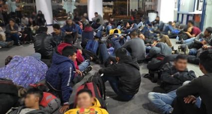 Caen 2 presuntos polleros por trasladar a 156 migrantes en Veracruz