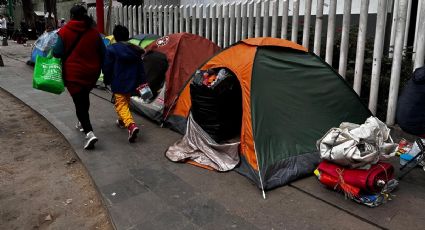 Retiran casas de campaña de inmediaciones del Hospital para el Niño en Toluca