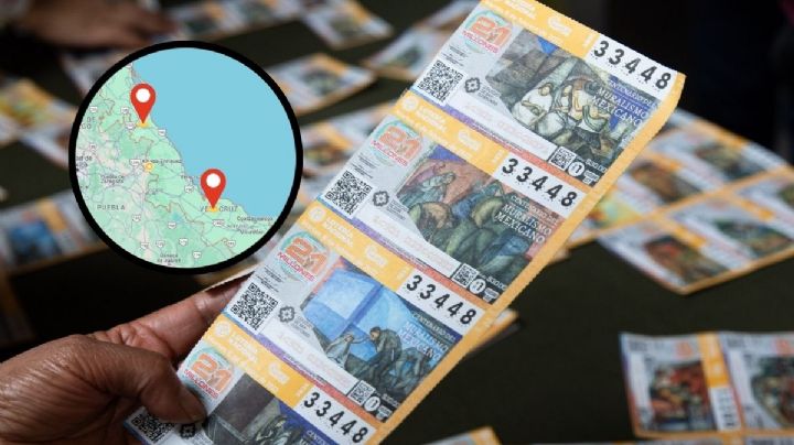 Cae 3 veces consecutivas el Premio Mayor de la Lotería Nacional en Veracruz